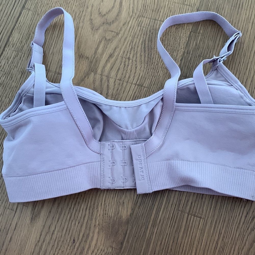 Women's Bravado Designs Body Silk Seamless Sheer Nursing Bra 11010BA - Picture 3 of 4